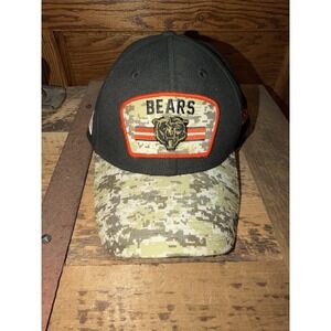 Chicago Bears New Era 39Thirty M/L Salute To Service GSH Hat Team Issued
